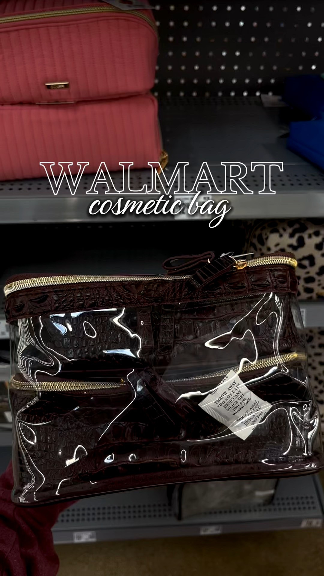It’s giving luxury in a budget! #walmartfinds #cosmeticbag


#LTKselfcare #LTKTravel #LTKBeauty