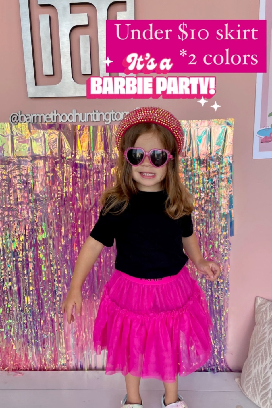 Skirt says paris around the band. Also comes in blue. 
Barbie skirt under $10
Barbie clothes 
Paris skirt 
Pink tulle skirt
Hot pink clothes
Barbie themed clothes
Walmart fashion 
Walmart kids
Walmart girls 
Toddler Walmart clothes 
Barbie inspo
Barbie movie 
Barbiecore kids 
Walmart toddler clothes
Back to school 

#LTKkids #LTKfamily #LTKBacktoSchool