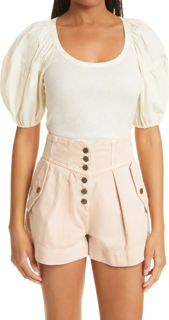 Ulla Johnson Harlowe Puff Sleeve Pullover | Nordstrom | Nordstrom