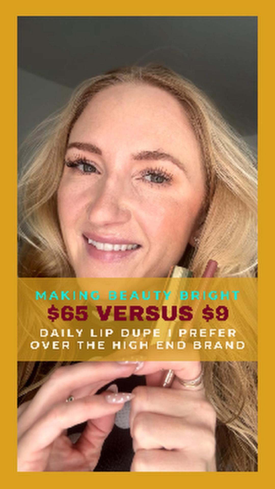 Would you spend $65 or $9? 💄💸

I love a luxury moment as much as anyone, but when I found a $9 drugstore lipstick and liner that looks exactly like my high-end favorites, I knew I had to share. In Episode 02 of Making Beauty Bright, I’m trying out the affordable option and guess what - SO GOOD!

The drugstore formula is just as creamy, just as pigmented, and perfect for that "Anti-Sad Beige" pop of color. It’s the ultimate travel-friendly find because if you lose it on a flight, you aren't out $60+!

Everything is linked below—the luxury original AND the $9 dupe! 👇
#LTKbeauty #Drugstorebeauty #MakingBeautyBright #AffordableLuxury #AntiSadBeige #LipstickReview #BeautySavings

#LTKBeauty #LTKgrwm #LTKmorningroutine