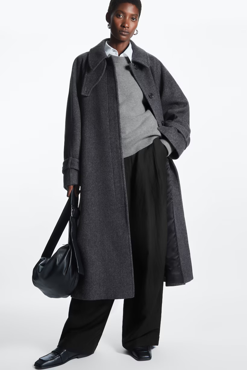 WOOL-BLEND TAILORED COAT | COS (US)