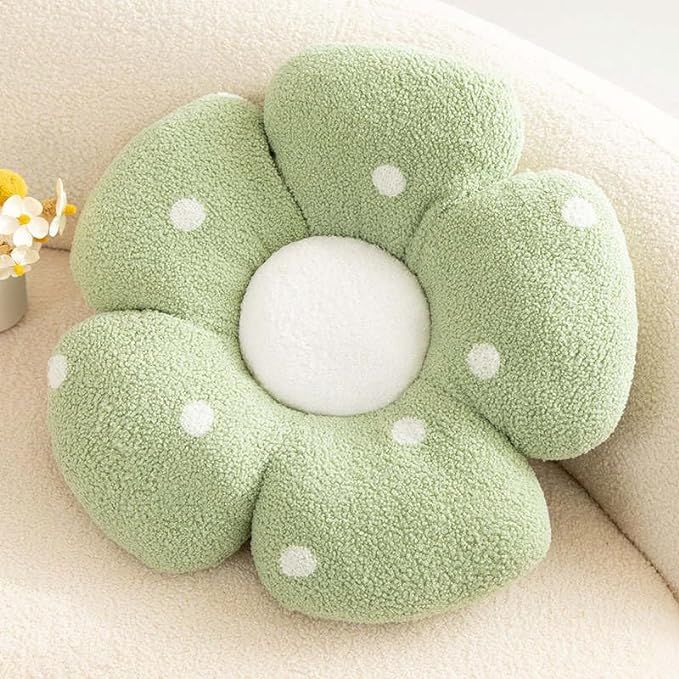 Flower PIllow, Flower Shaped Throw Pillow, Floor Pillow, Thow Pillows, Cute Room Decor, Flower Fl... | Amazon (US)