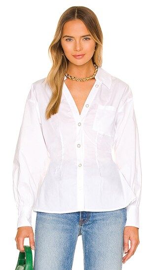 Clair Top in White | Revolve Clothing (Global)