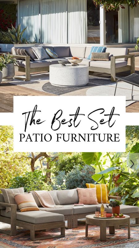 The best patio furniture set from West Elm. I love this set as it’s versatile, long lasting and attractive.

#LTKSeasonal #LTKfamily #LTKhome