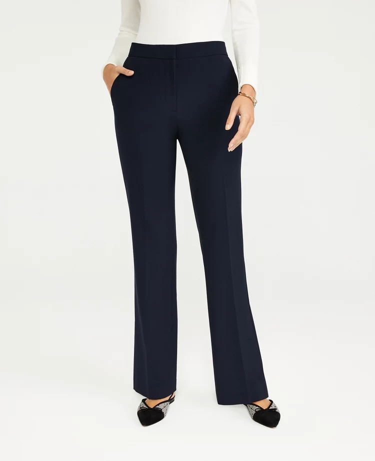 The High Rise Trouser Pant in Seasonless Stretch | Ann Taylor (US)