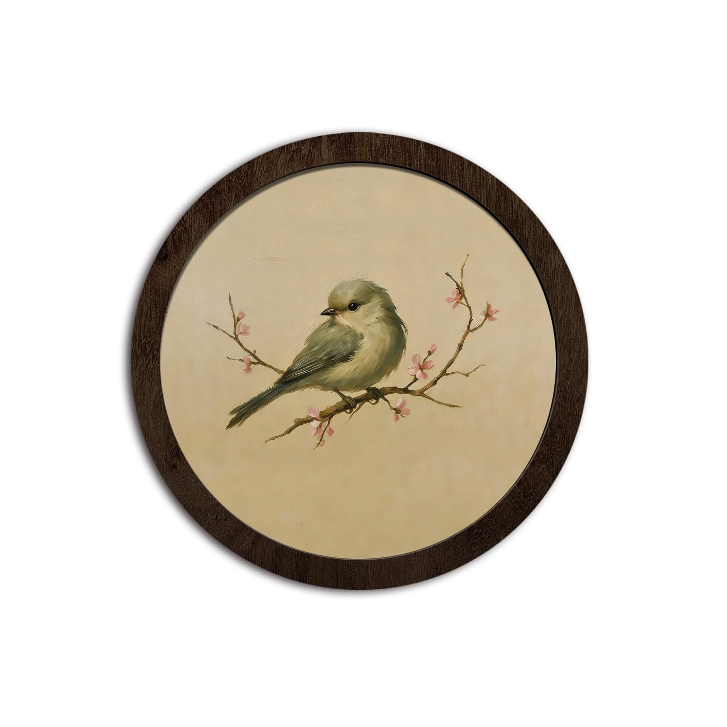 CFFJLHN Vintage Spring Hummingbird Bird Wall Art Decor, Neutral Sketch Minimalist Farmhouse Bird ... | Amazon (US)