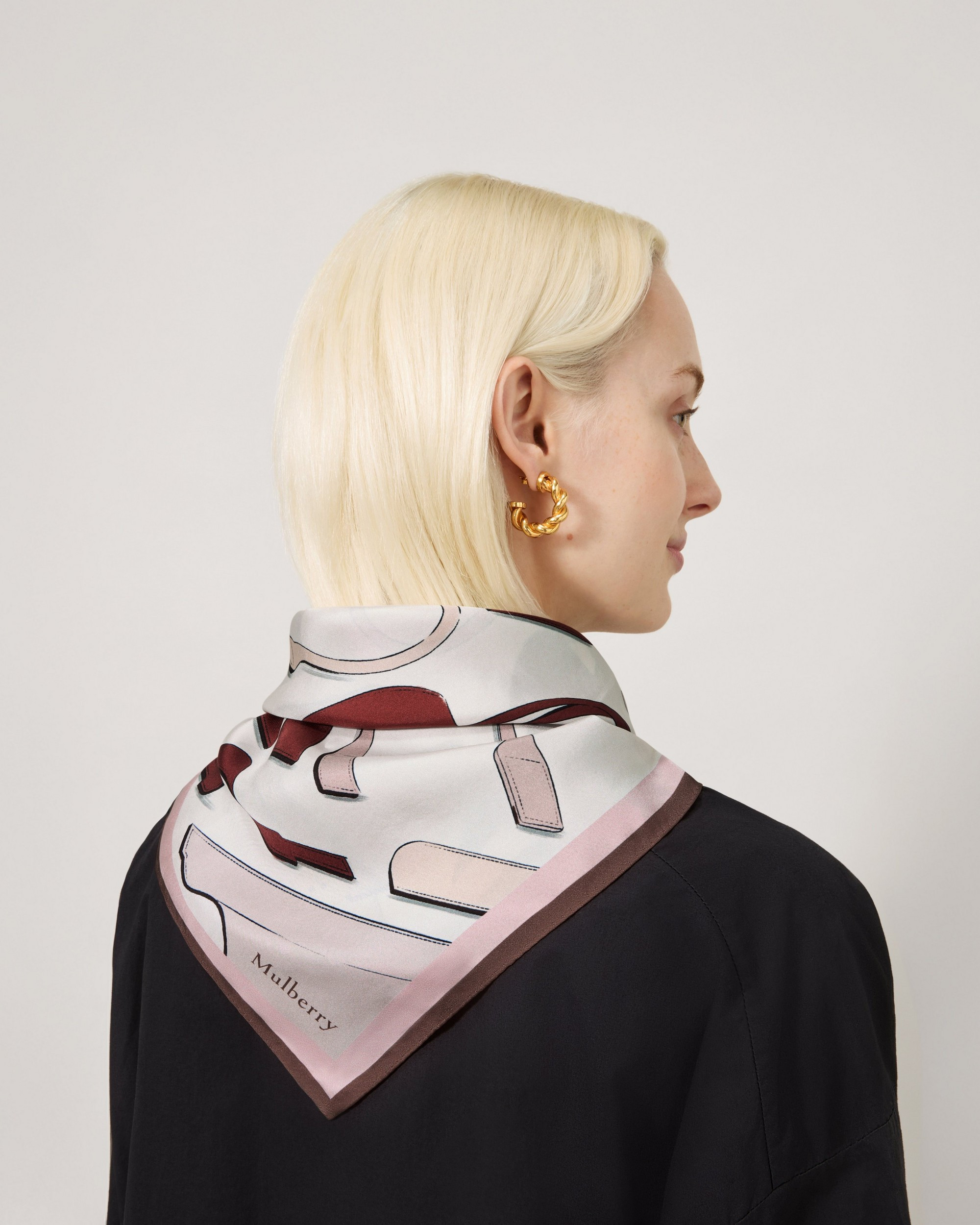 Square Scarf - Bayswater Workshop | MULBERRY