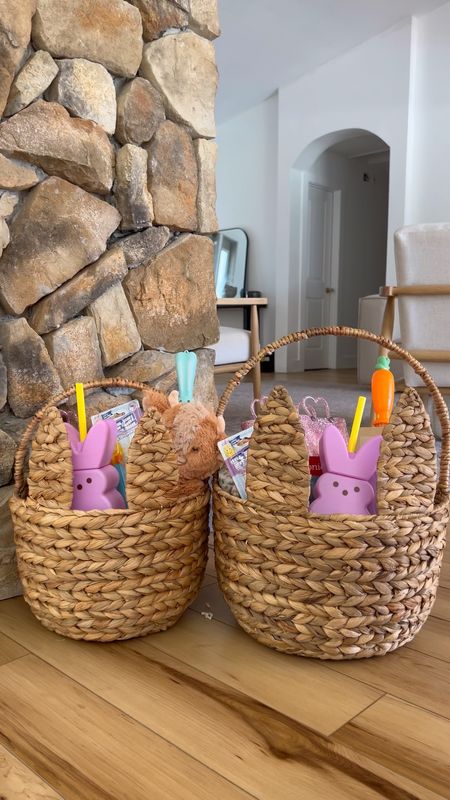 mom fail with the two different size baskets (whoops) but my girls are going to be excited for all their Easter goodies! I tried to focus on things for spring and summer (bathing suit, bubbles, cup, rain boots, etc) #easterbasketinspo #easterbasket #easter #easterforkids #girlseasterbasket #boyseasterbasket #basket #basketinspo #easterbunny #girlsswimsuit #spring #rainboots #summerr

#LTKfindsunder50 #LTKkids #LTKSeasonal