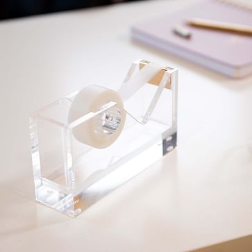 Acrylic Weighted Tape Dispenser | West Elm (US)