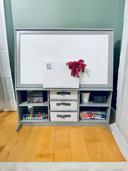 It is 1am and I just finished assembling my children’s newest white/chalkboard 😵‍💫

Hoping the double width helps my two be able to play nicely together. 🤞🏼

I grabbed all new storage containers and organized everything for them 🤗

#LTKkids #LTKHoliday #LTKGiftGuide