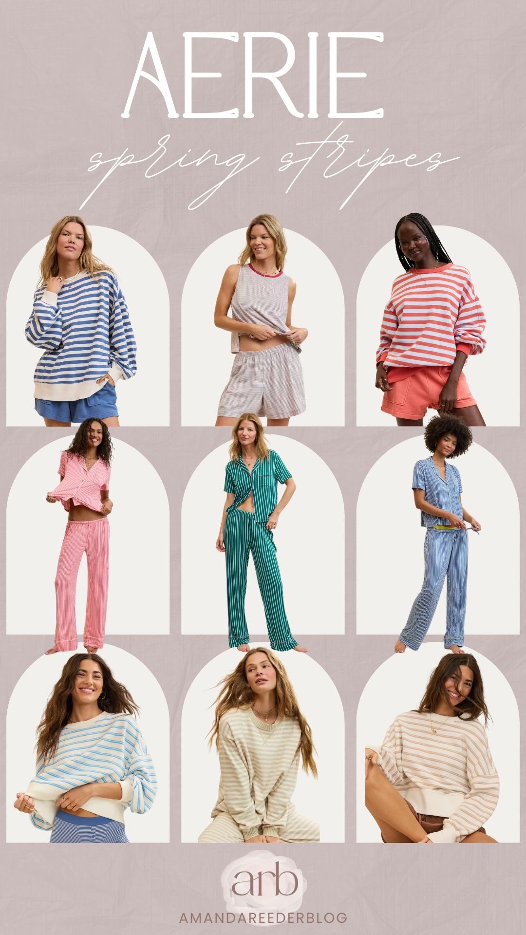Aerie Spring Stripes Roundup! 
aerie new arrivals, aerie spring arrivals, aerie spring style, spring trends, spring loungewear, spring pajamas 

#LTKSeasonal #LTKMidsize #LTKmomlife