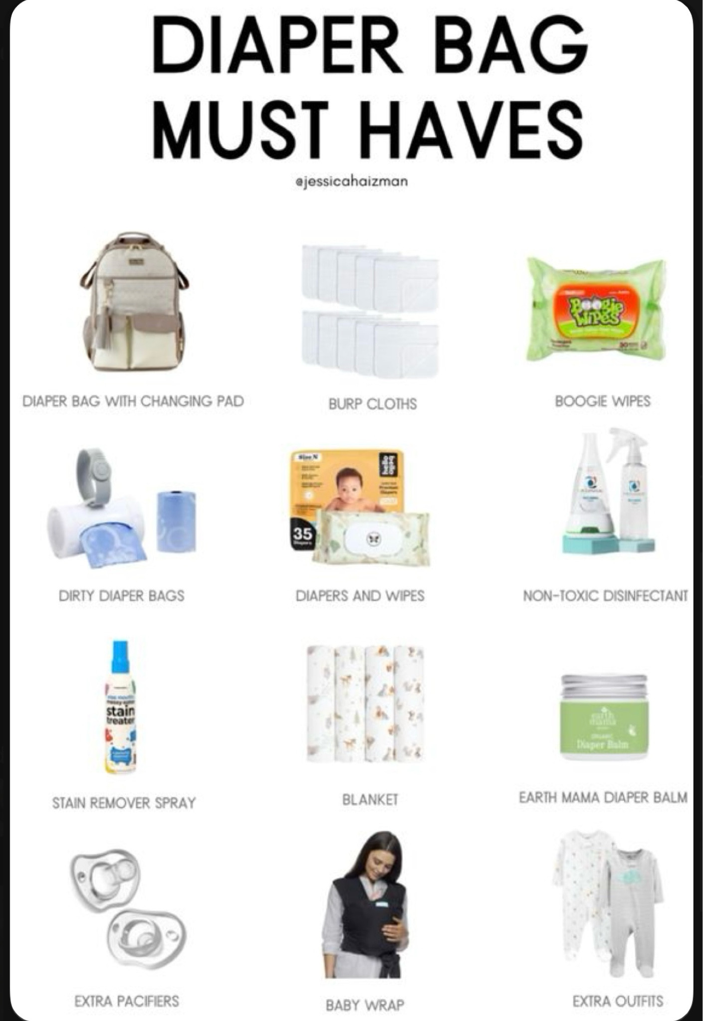 Diaper bag must haves 

#LTKFamily #LTKBaby #LTKKids