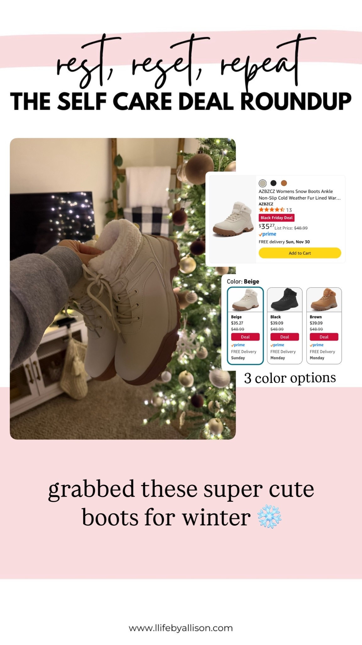 Black Friday is officially here and I’m rounding up the best self-care deals you can actually use all season long. From cozy essentials to everyday wellness favorites, these are the finds worth snagging while they’re marked down.

I’ll be updating LTK all weekend with new sales as they drop — tap to shop and check back for fresh deals. Happy saving! 

#LTKHoliday #LTKGiftGuide #LTKCyberWeek