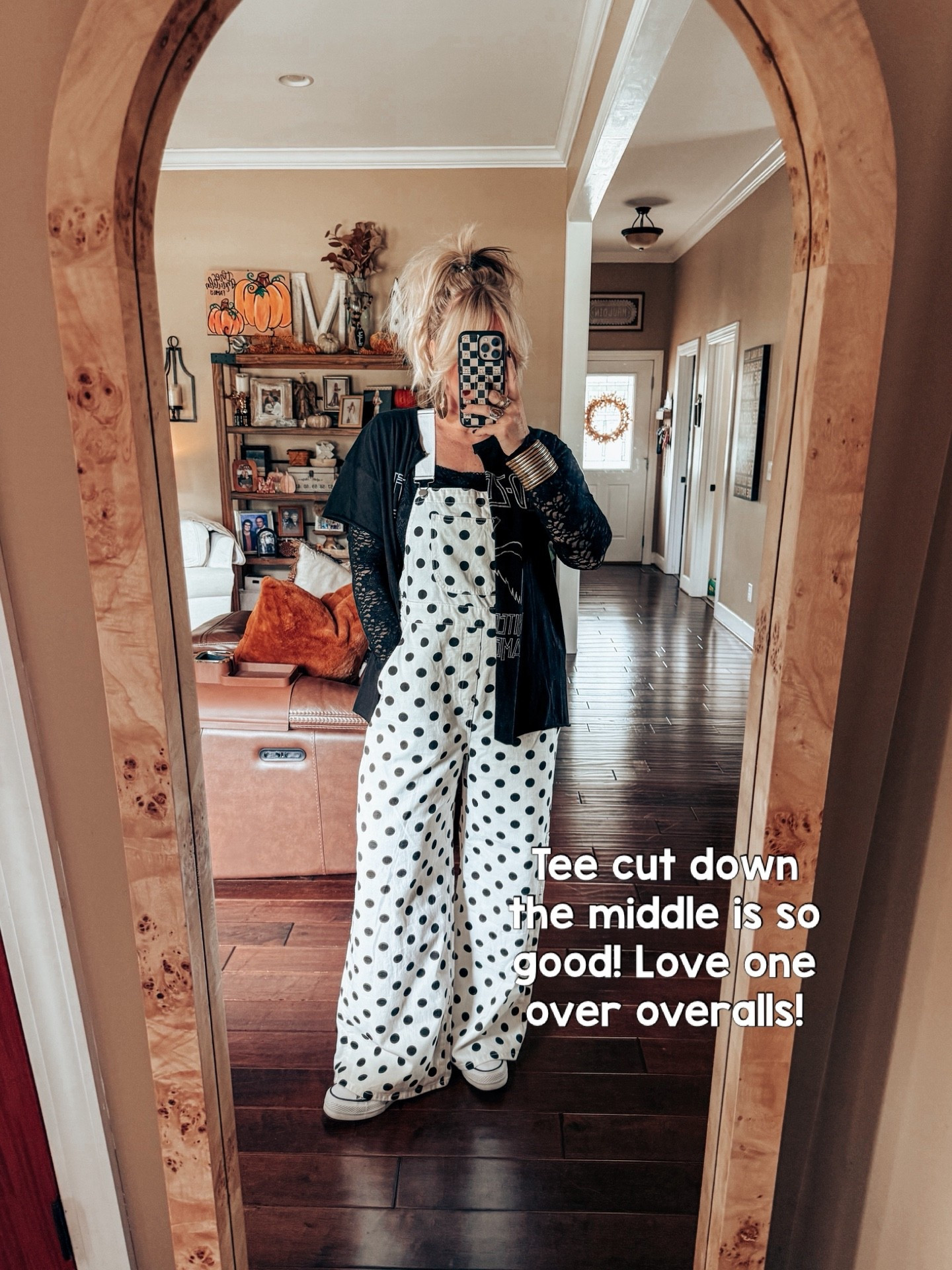 These overalls are so CUTE!! Mesh lace top is a medium and in my overalls I sized up. 


#LTKStyleTip #LTKFindsUnder50 #LTKOver40