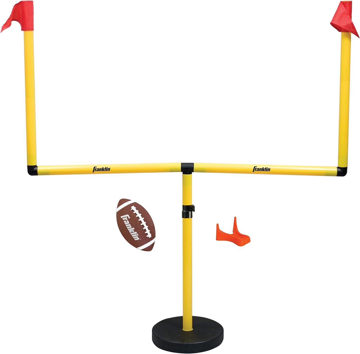 Franklin Sports Youth Football Goal-Post Set — Kids’ Football Goal Post with Mini Football ... | Amazon (US)