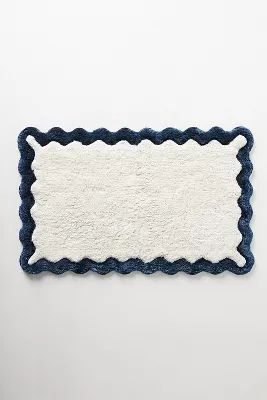 Maeve by Anthropologie Scalloped Bath Mat | Anthropologie (US)