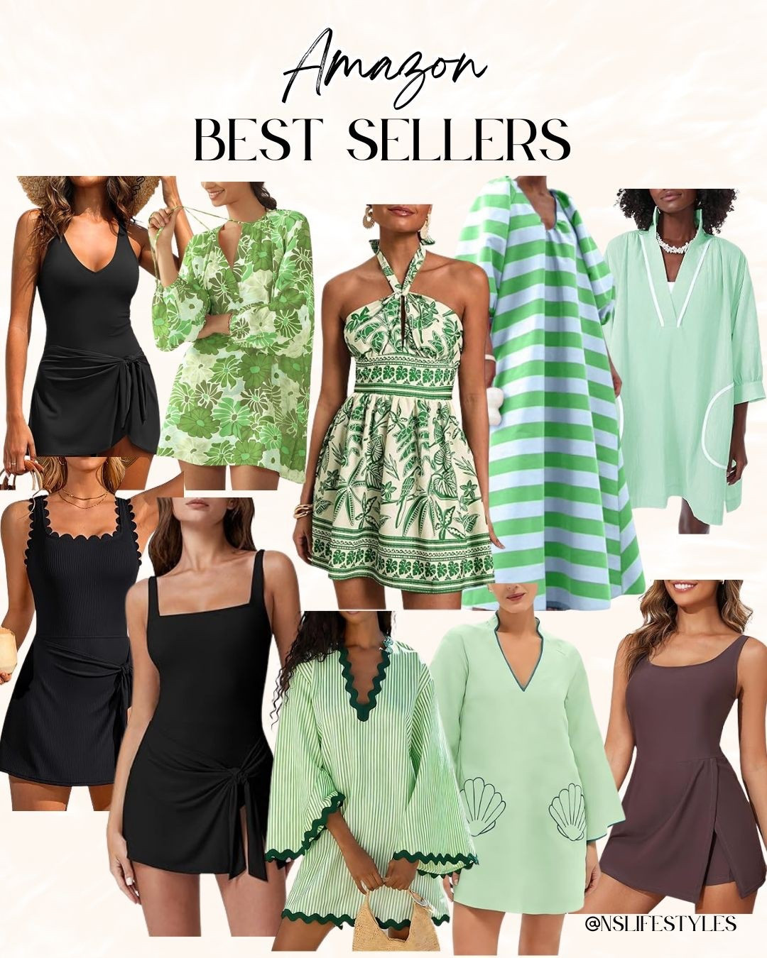 I’ve rounded up the best-selling Amazon swim and cover-ups you need for your next trip!

From flattering scalloped one-pieces to vibrant green prints, there is something for everyone. 🌊☀️

These pieces are top-rated for a reason; the quality and fit are incredible for the price point. Which one is your favorite? 

#AmazonBestSellers #Swimwear #BeachDay #AmazonHaul

#LTKTravel #LTKSwim #LTKSeasonal