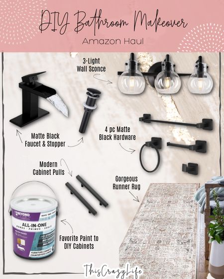 I loved yalls feedback yesterday & I ended up ordering a few things from Amazon for our DIY BATHROOM MAKEOVER!! Check out what I’ve ordered so far! 

#LTKhome #LTKunder50 #LTKunder100