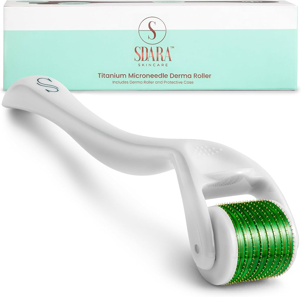 Sdara Skincare Derma Roller Microneedling Roller for Face - Includes Free Storage Case (Pack of 1... | Amazon (US)