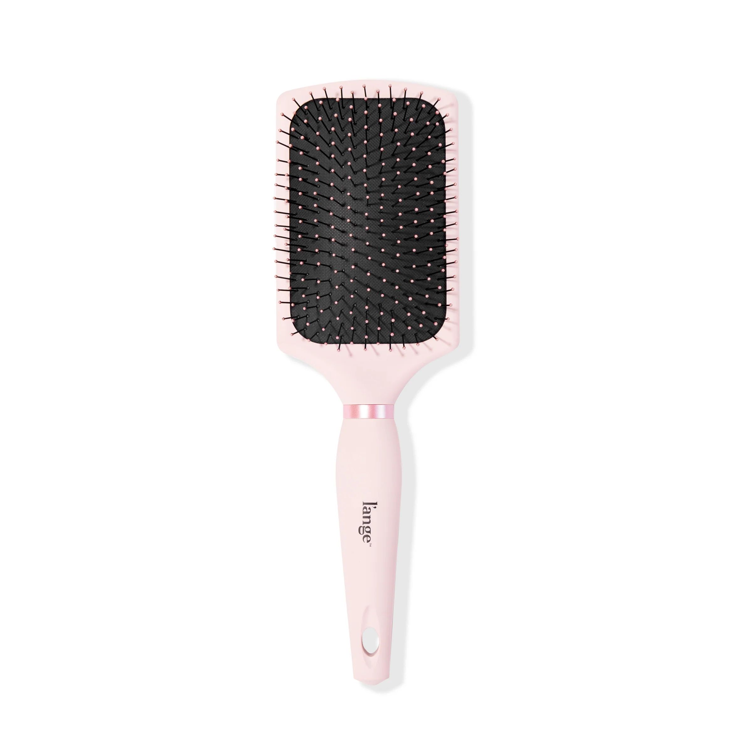 Blush Siena Paddle Brush w/Bristle | L'ange Hair