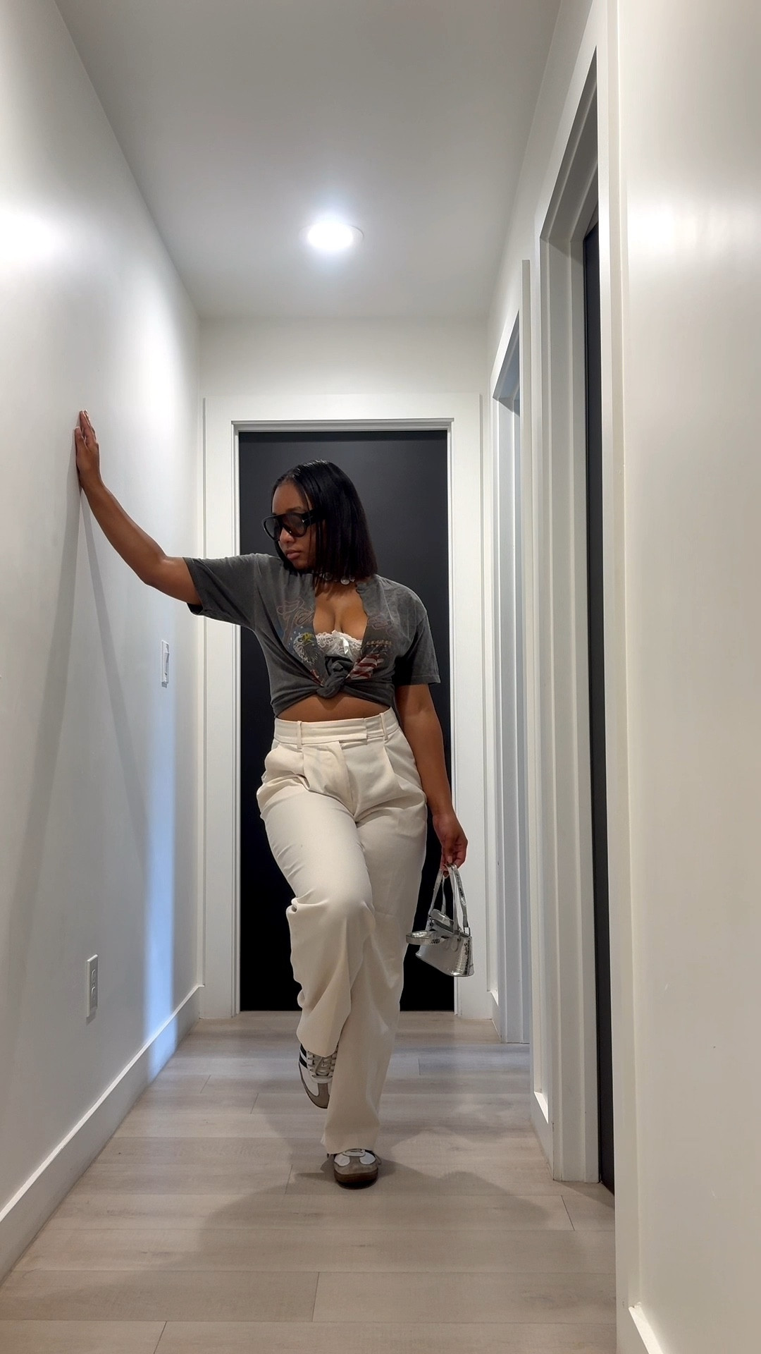 I wasn’t sure how this outfit was going to come out, but I think it came out cute. What do you think? 

I’ve linked similar product below.

Height: 5’3
Weight: 154 lbs

#LTKPetite #LTKFindsUnder100 #LTKStyleTip