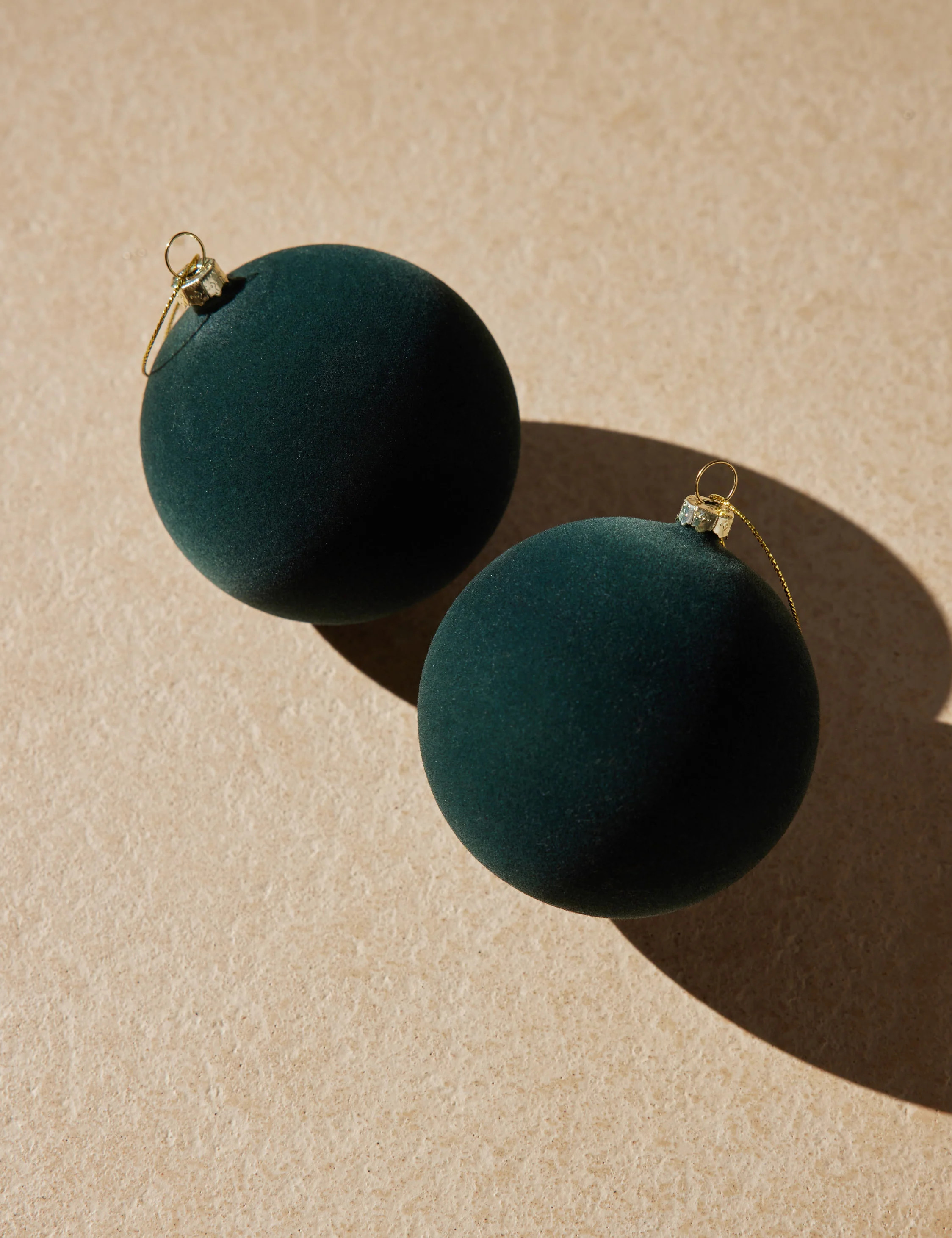Velvet Ball Ornaments (Set of 2) by Cody Foster and Co | Lulu and Georgia 