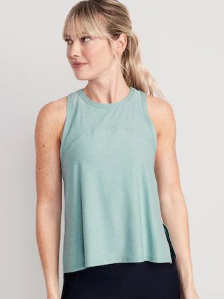 Sleeveless Cloud 94 Soft Slub-Knit T-Shirt for Women | Old Navy (US)