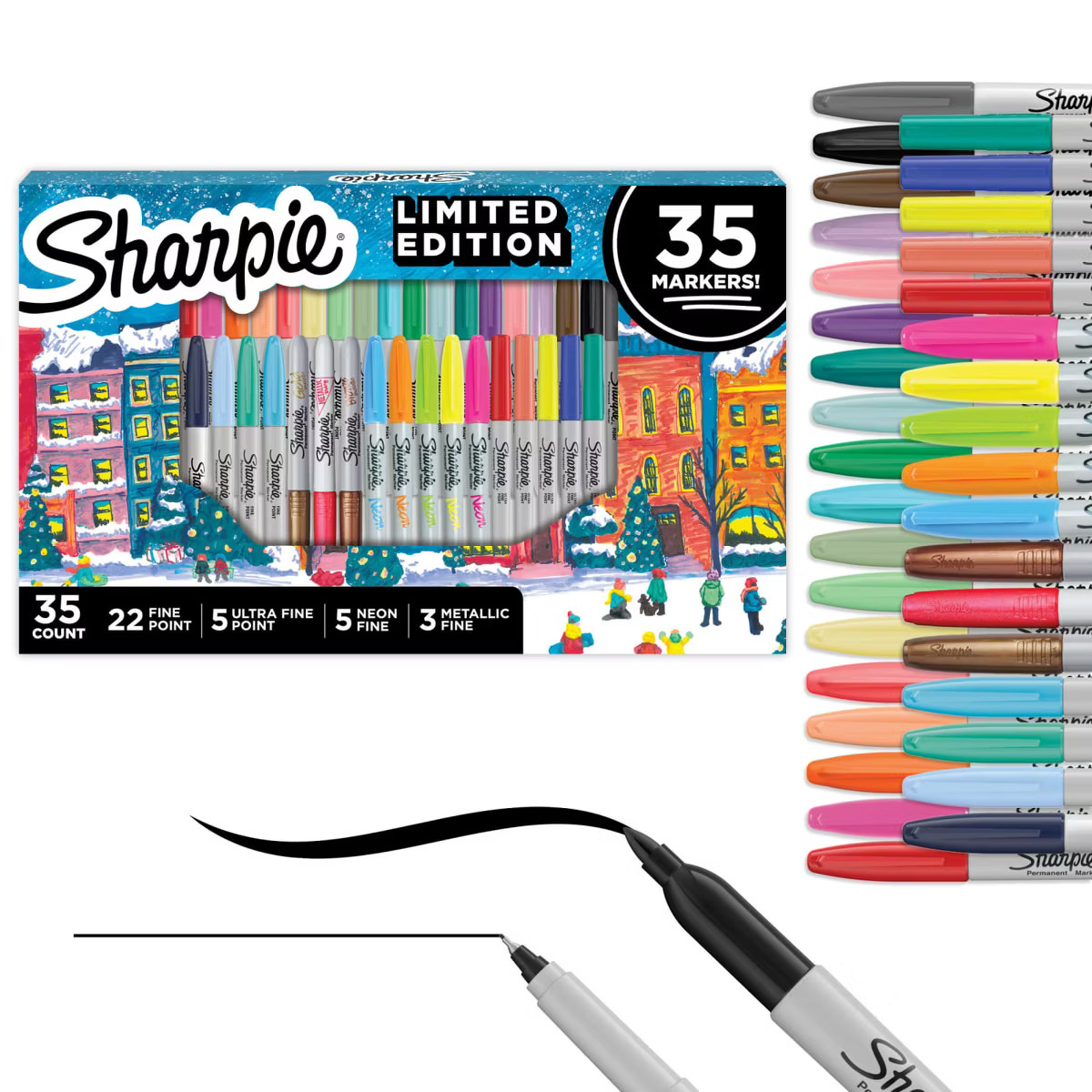 Sharpie 35ct Set Holiday Gifting | Target