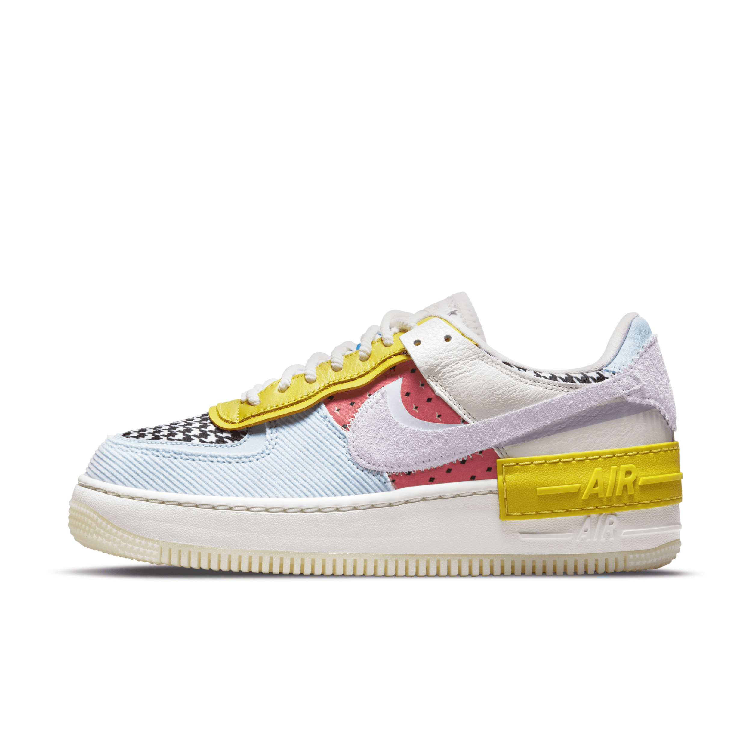 Nike Women's Air Force 1 Shadow Shoes in Grey, Size: 7.5 | DM8076-100 | Nike (US)