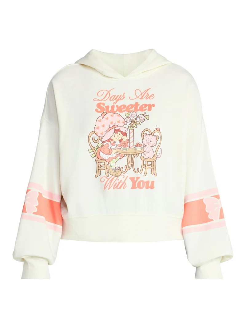 Strawberry Shortcake Women's Days Are Sweeter Graphic Hoodie, Sizes XXS-XXL | Walmart (US)