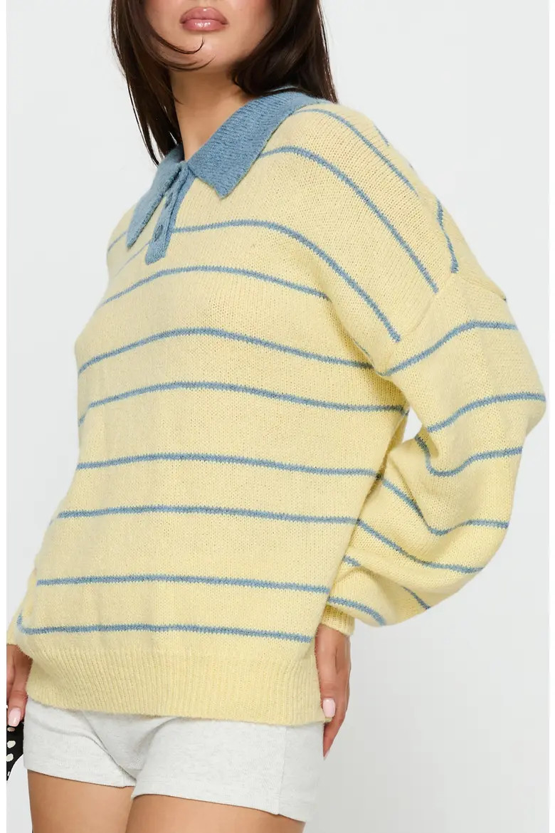 Princess Polly Minda Stripe Sweater (Women) | Nordstrom | Nordstrom