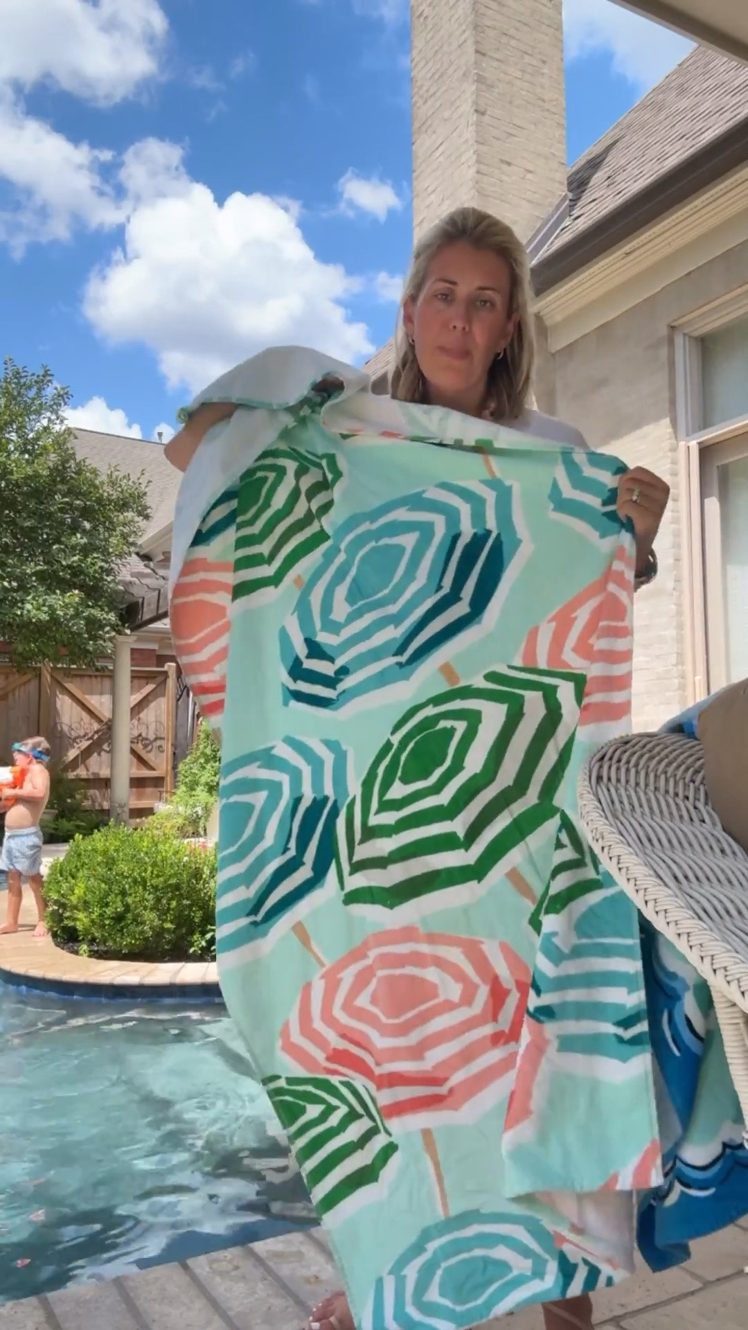 The best quality and the COLORS are so good…$11.99 beach towels!!
