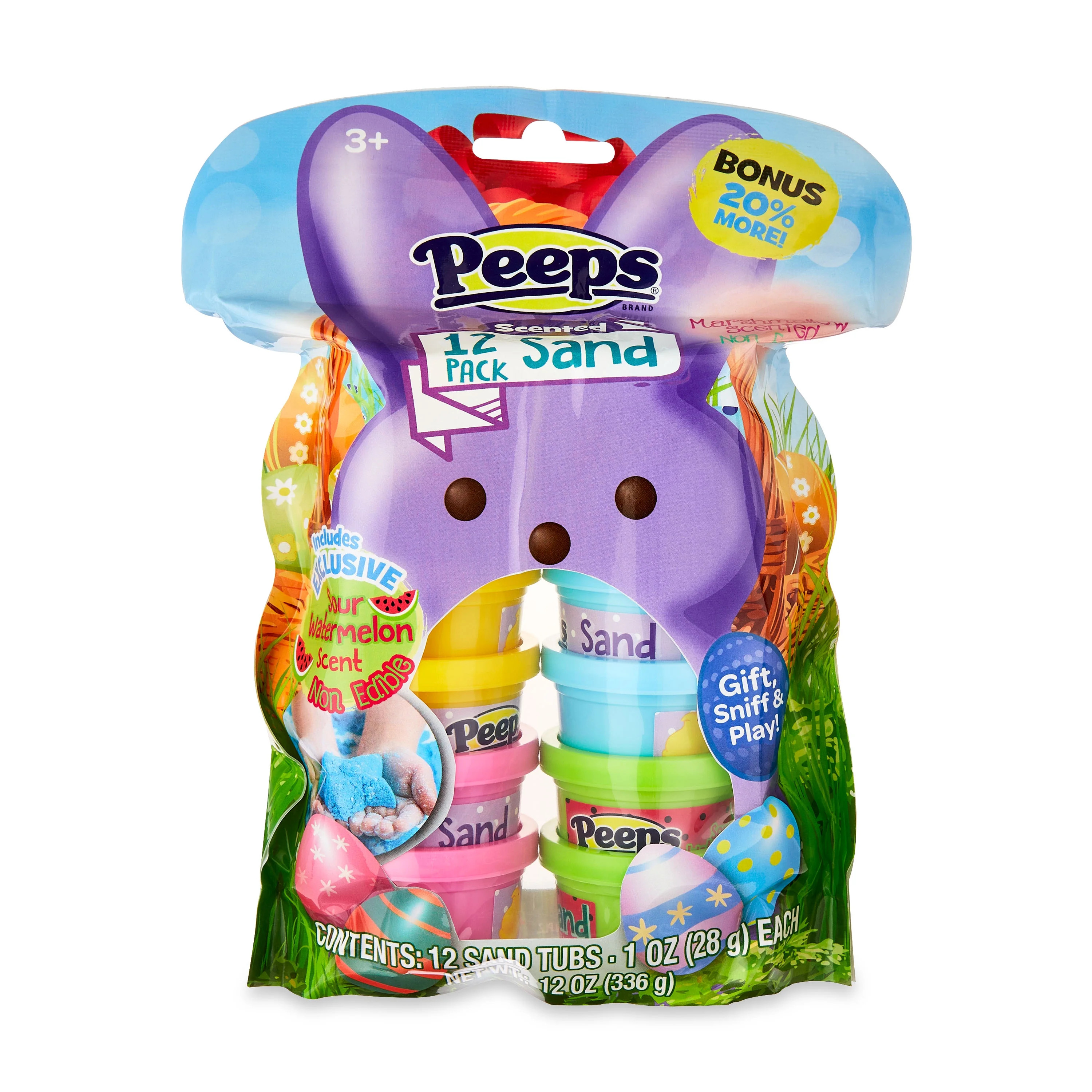 PEEPS 12pk 10z SAND, Assorted Colors | Walmart (US)