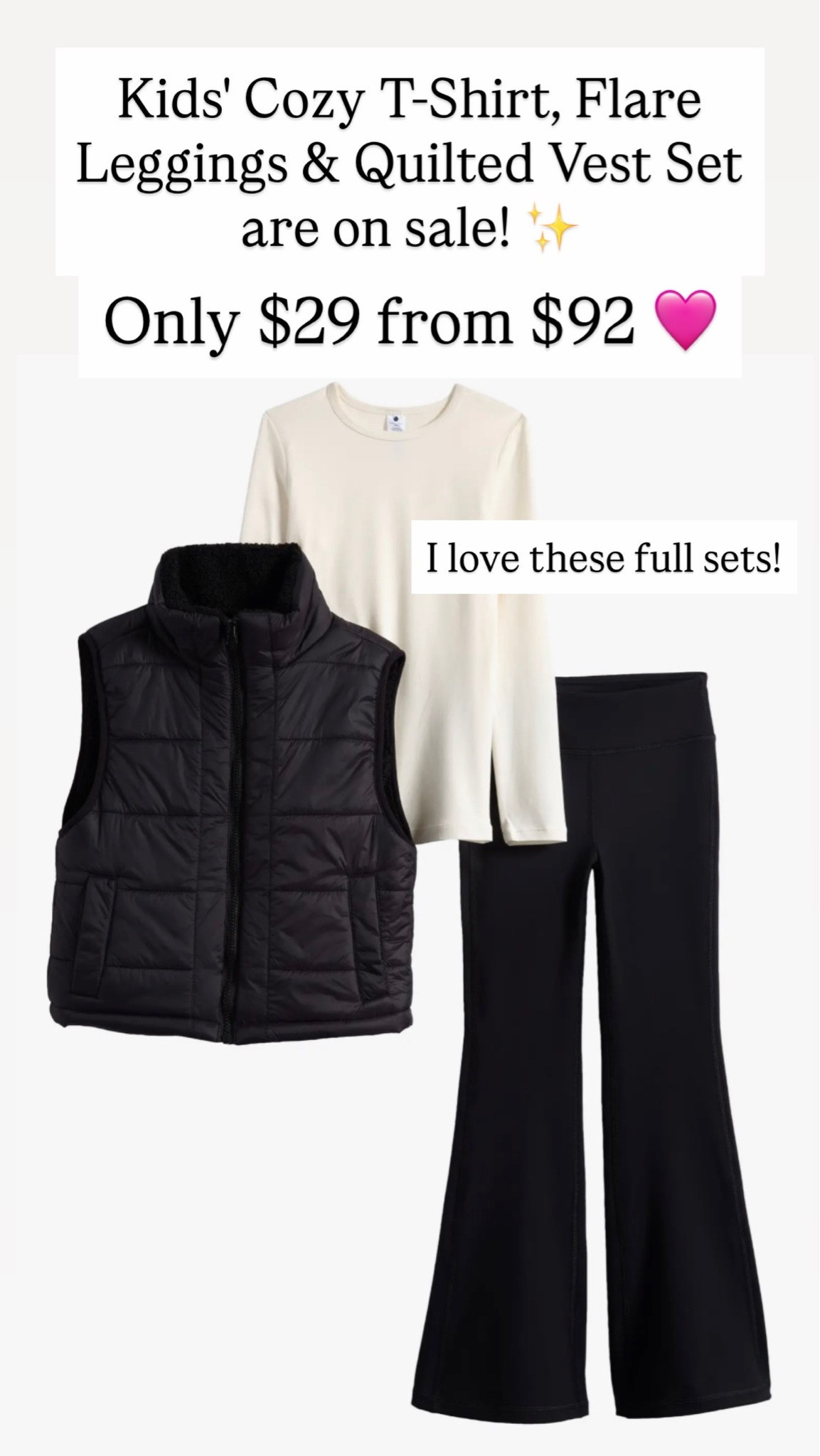 3-piece set for girls

#LTKKids #LTKSaleAlert
