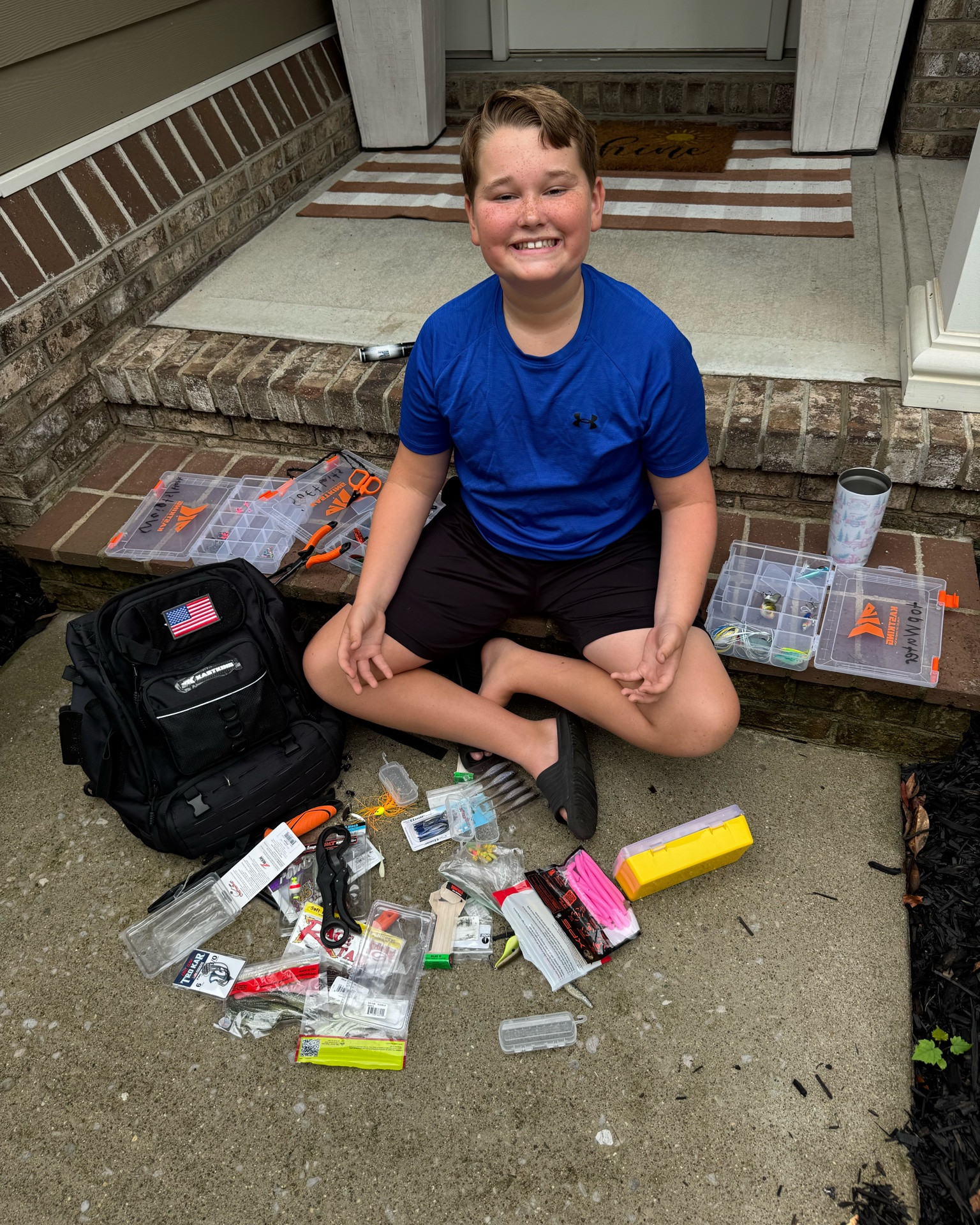 My little fisherman prepping for a day on the lake tomorrow 🎣

This Kast King backpack and gear was the perfect addition to his Christmas gifts this year! 

Kast King backpack, lures, and organizers, rods are the ideal gift for your fisherman 🐟

#LTKKids #LTKMens #LTKTravel