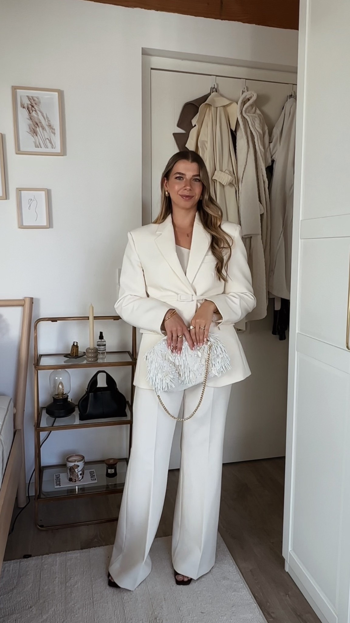 Perfect suit for a spring occasion! 🤍

Mango suit, Mango trousers, Mango blazer, white suit, classy suit, flared trousers, belted blazer, Mango heels, H&M bag

#LTKworkwear #LTKspring #LTKeurope
