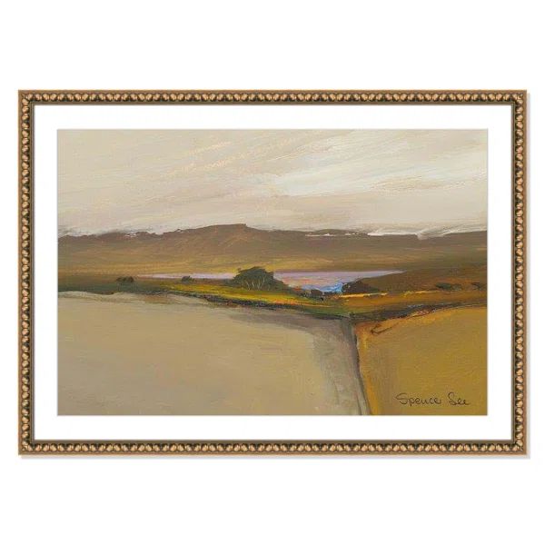Heaven and Earth IV By Spencer Lee - Framed Art w/ 4 Ply Matboard | Wayfair North America