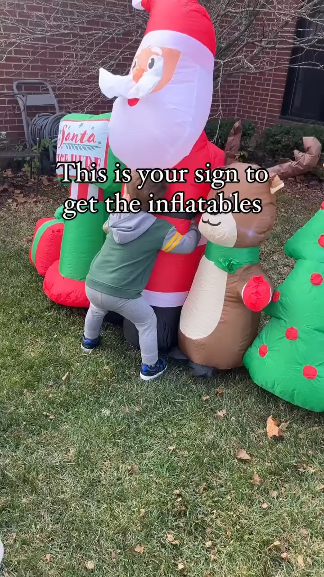 This is your sign to buy the Christmas inflatables for your front yard. To see the kid’s faces light up when these where inflated was priceless 💕

#ltkholiday #ltkseasonal #ltkhome

#LTKHoliday #LTKHome #LTKSeasonal