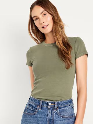 Snug Crop T-Shirt | Old Navy (US)