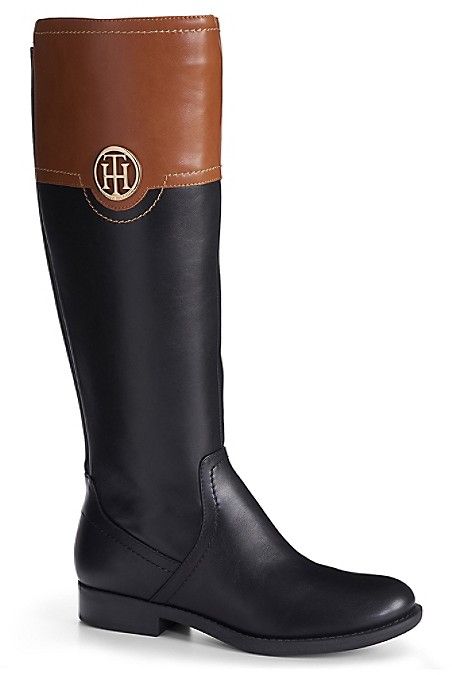 Tommy Hilfiger Colorblock Riding Boot - 978 - 6 | Tommy Hilfiger (US)