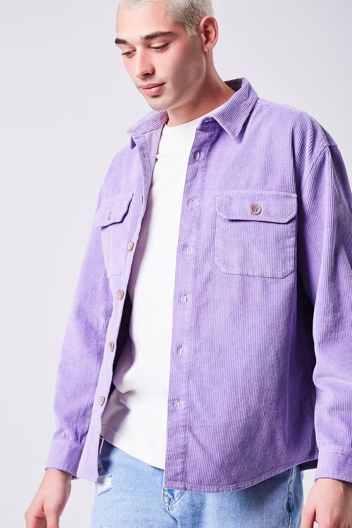 Corduroy Button-Front Shirt | Forever 21 (US)