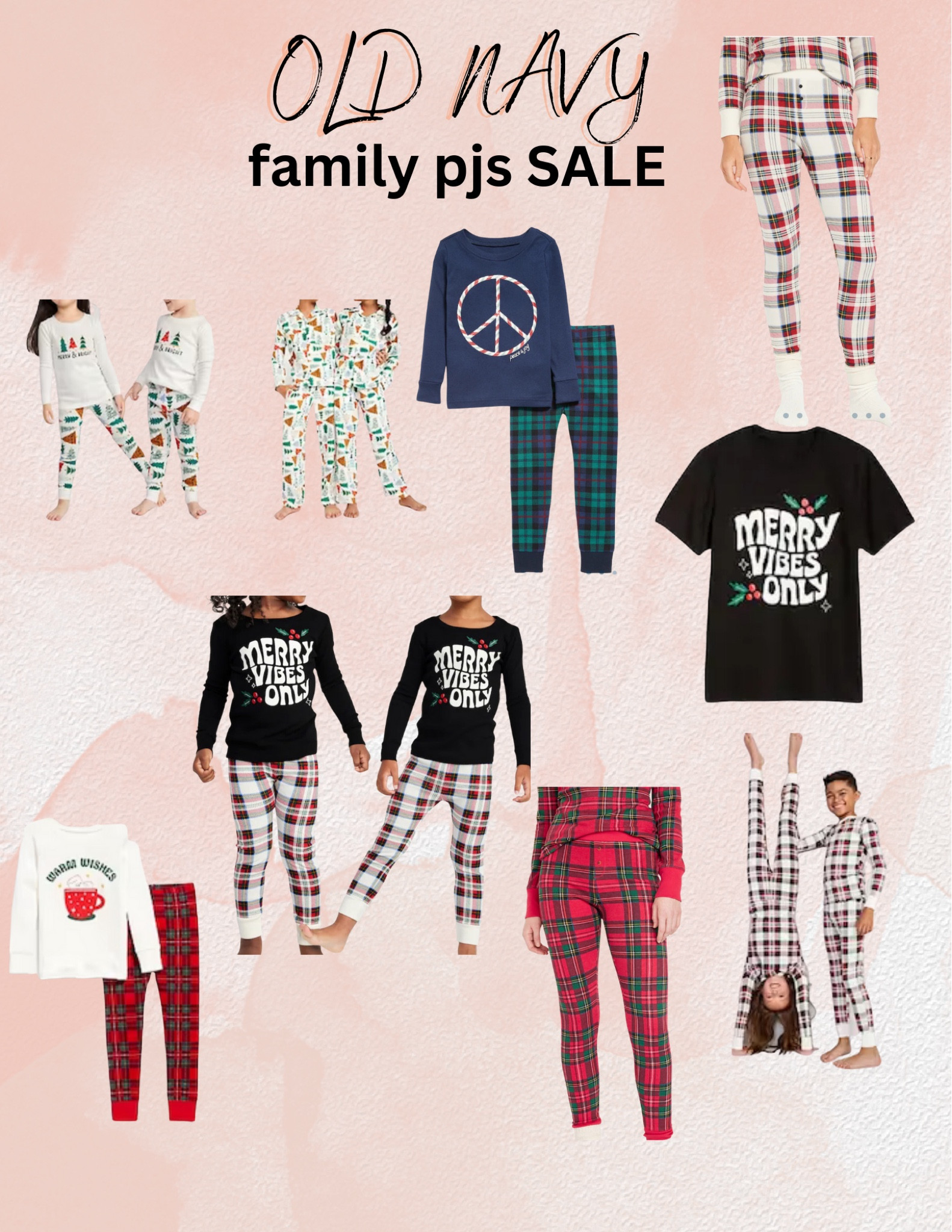 Old navy family pajamas SALE
STARTING AT $8.49
Sizes always go fast!


#LTKSeasonal #LTKHolidaySale #LTKsalealert