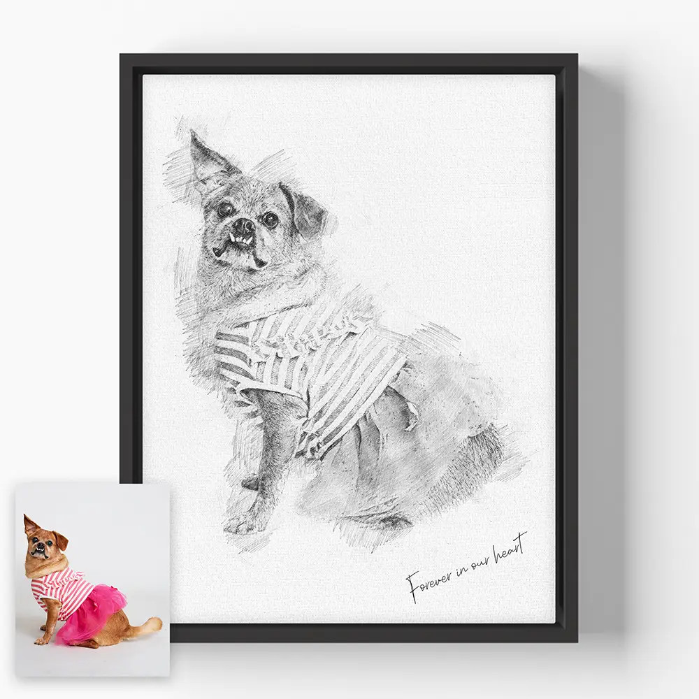 Everlasting Friend - Custom Canvas For Pet | Lime & Lou (US)