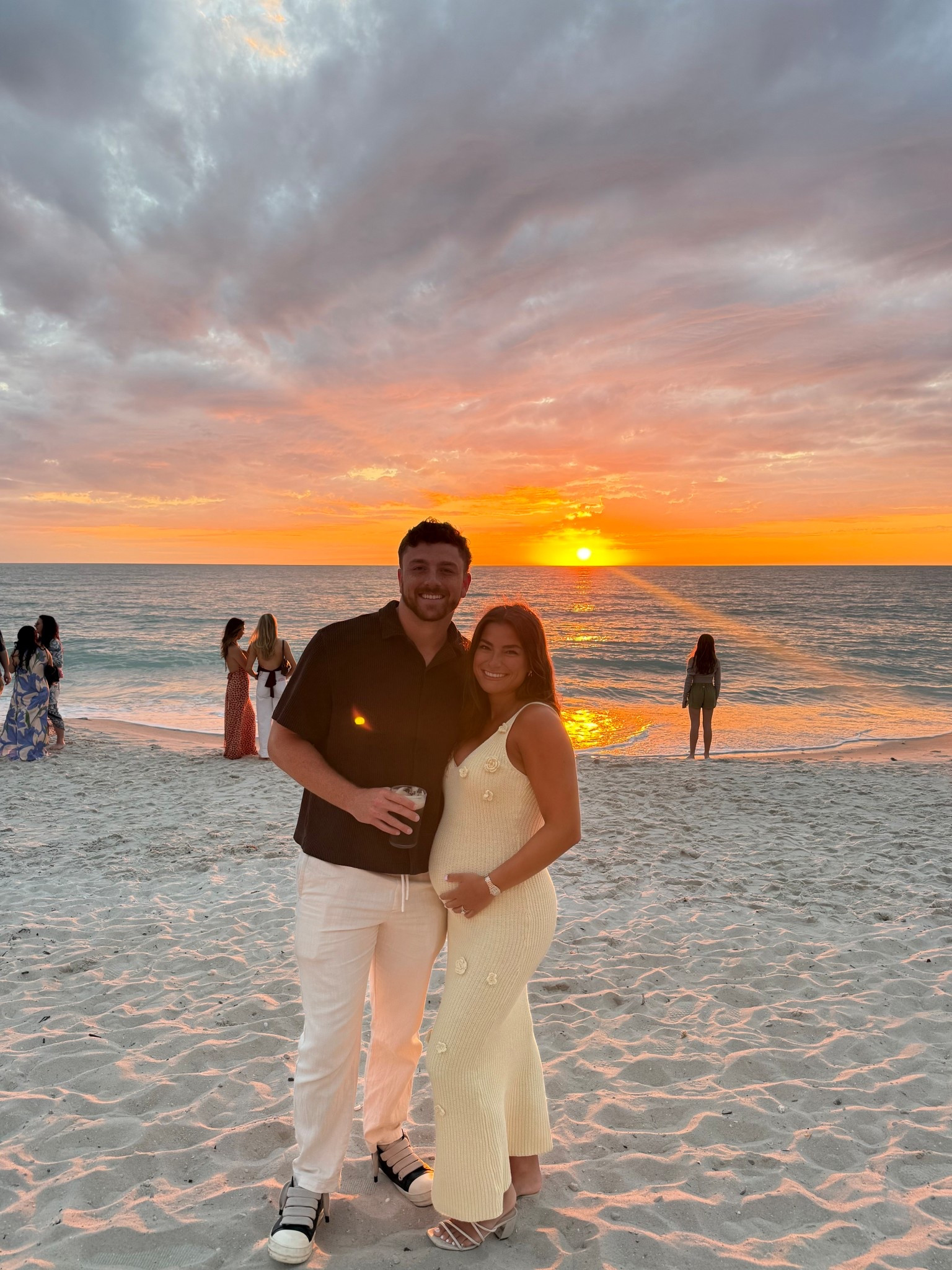 Exact dress from last year, bought at Love, Celine boutique in Naples, FL. Brand is Line & Dot, linking exact & similar. Wearing size XS even with baby bump - runs big!! 💛💛

#LTKSpringSale 

#LTKBump #LTKootd