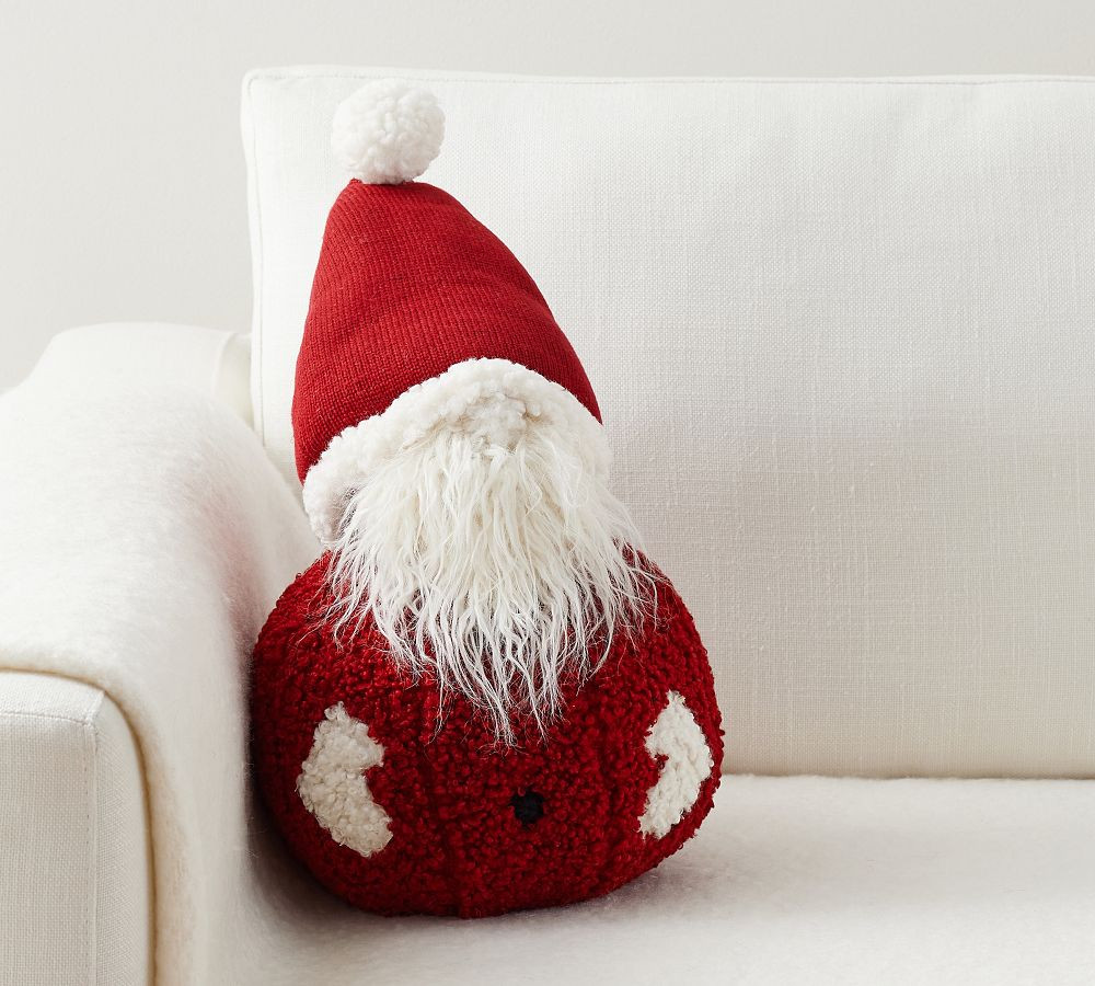 Jolly Santa Pillow | Pottery Barn (US)