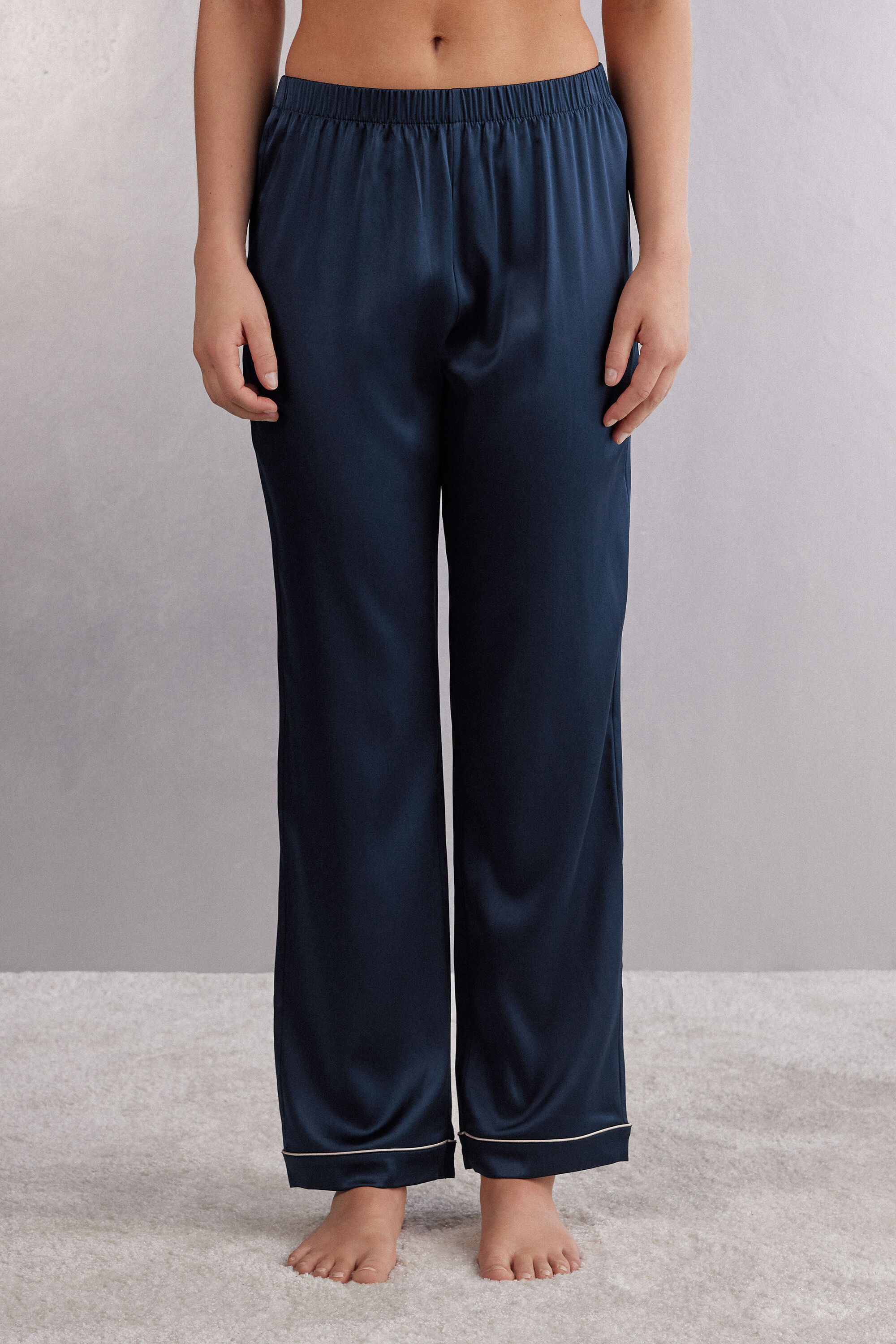 Full Length Silk Pants | Intimissimi (US)