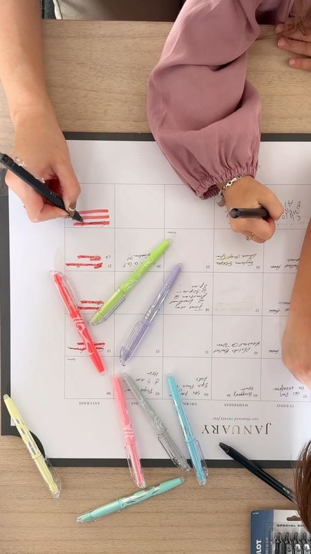 #Ad We’ve used @pilotpenusa to help us organize our family calendar and I know it’s going to be a big help. I love that Pilot Pen has erasable pens and highlighters for them to us.  #PilotPen #PowerToThePen #FriXion @shop.ltk https://liketk.it/4vVfy #liketkit  