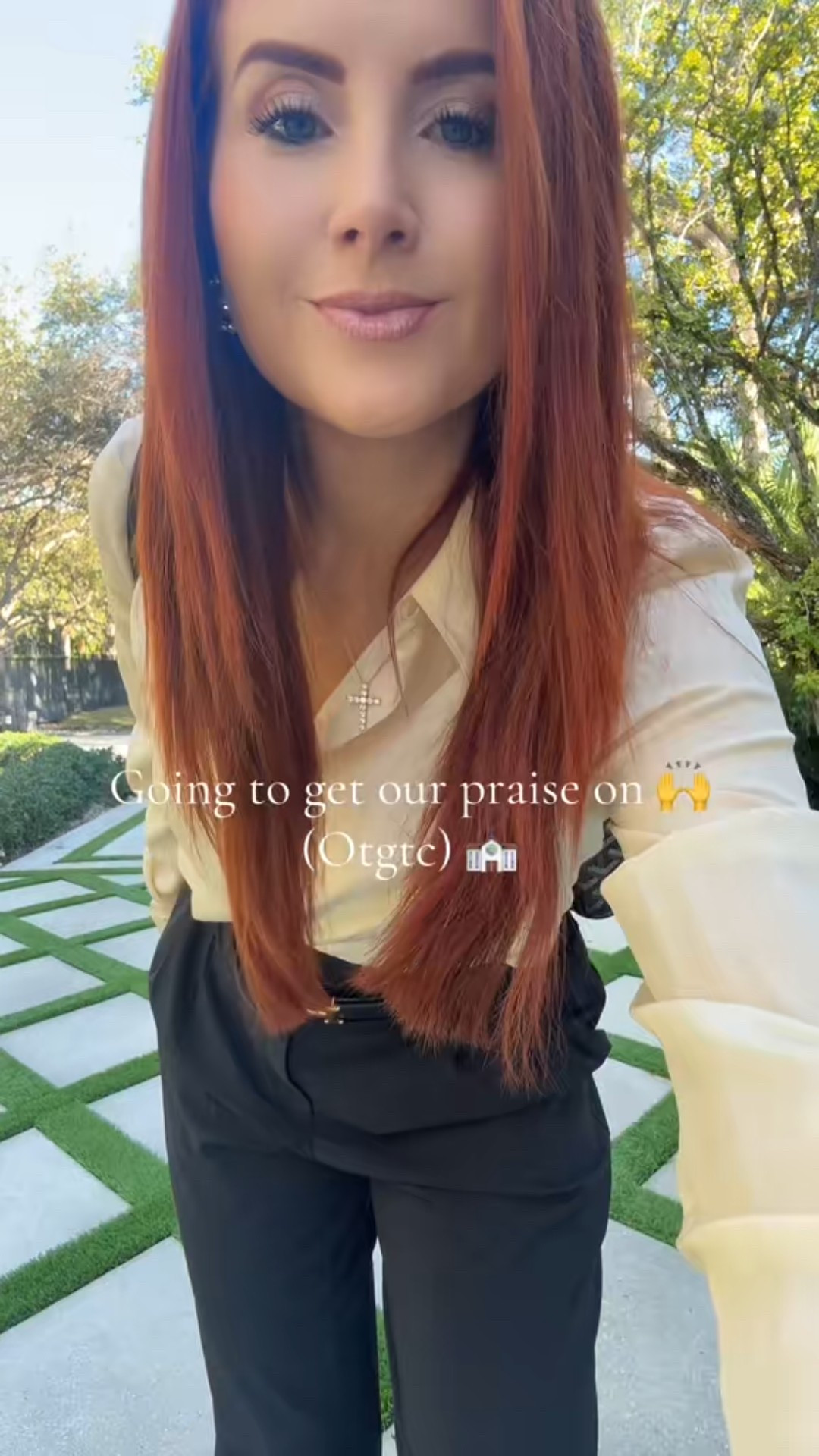 Heading to church! These pants are so comfortable & professional looking. 


#LTKOver40 #LTKWorkwear #LTKHoliday