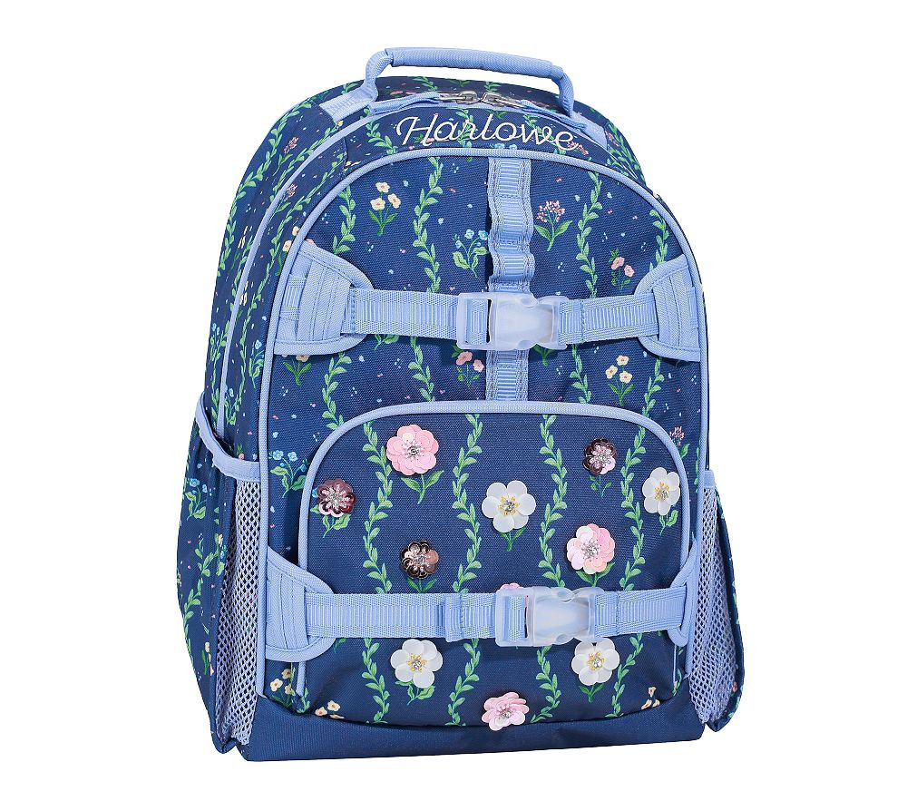 Mackenzie Sequin Flower Trellis Backpack | Pottery Barn Kids