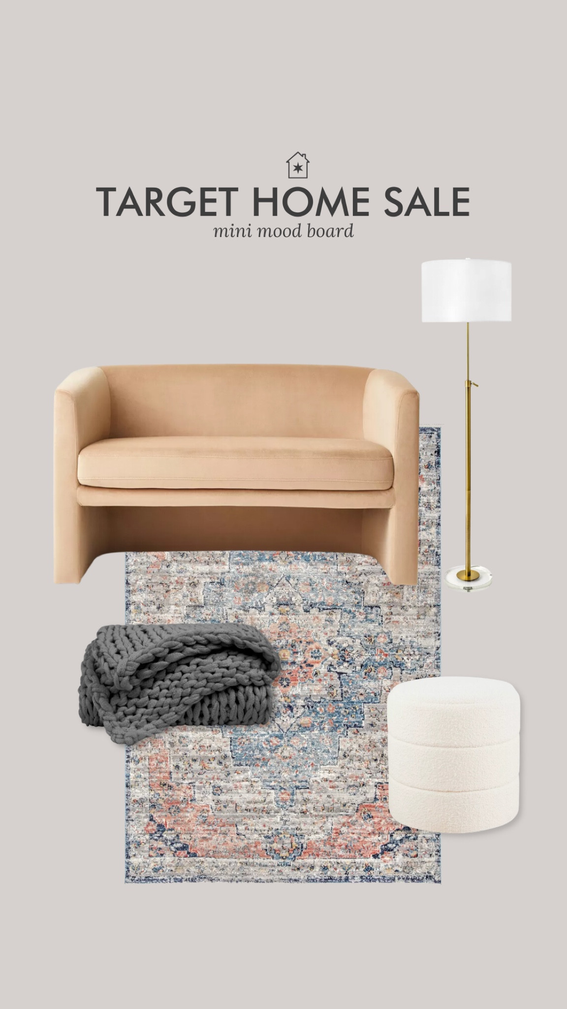 A mini mood board with products from the Target Home sale

#LTKFind #LTKhome